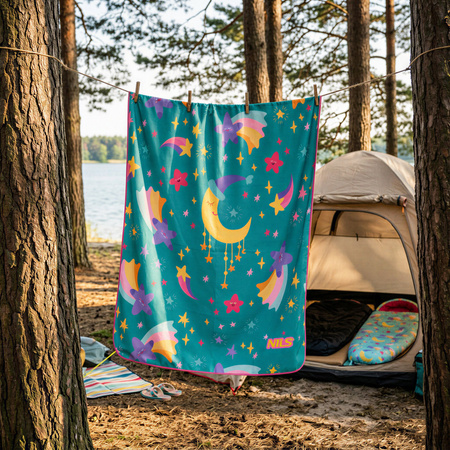 Ręcznik Szybkoschnący Turystyczny Plażowy Kąpielowy STARS NILS 160x80 cm