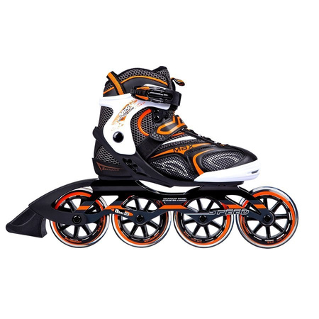 NILS Duże Łyżworolki ROLKI Do Jazdy Szybkiej Kółka 100 mm