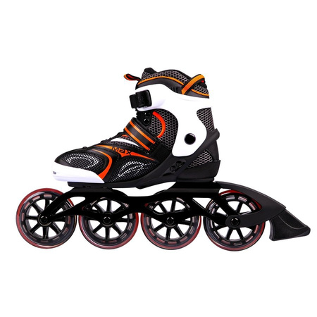 NILS Duże Łyżworolki ROLKI Do Jazdy Szybkiej Kółka 100 mm