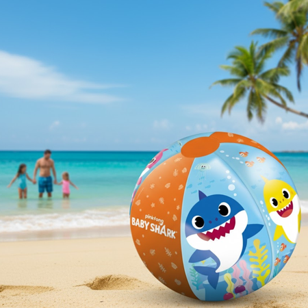 Piłka Plażowa dla Dzieci BABY SHARK MONDO