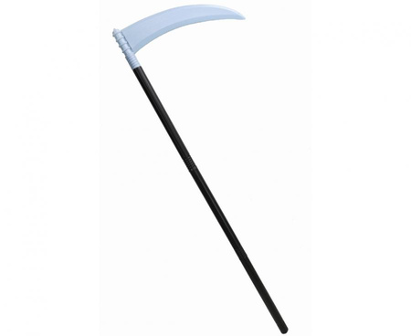 Strój Krzyk Na Halloween Dla Dziecka Duch Kostium 120/130 cm + Kosa 102 cm