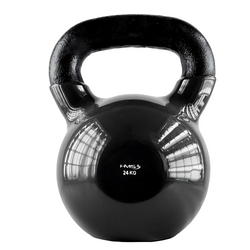 Kettlebell Hantla Żeliwna Pokryta Winylem Do Ćwiczeń Treningu Siłowego 24kg