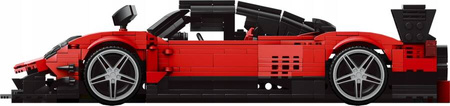 Klocki Konstrukcyjne Auto Sportowy Samochód 1278 Elementów Mould King