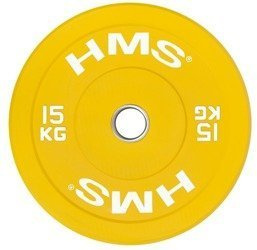 HMS Obciążenie Talerz Olimpijski Gumowy 15 kg