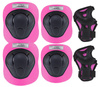 Kask Regulowany Orzeszek + Ochraniacze Zestaw Na Rolki Rower Hulajnogę NILS