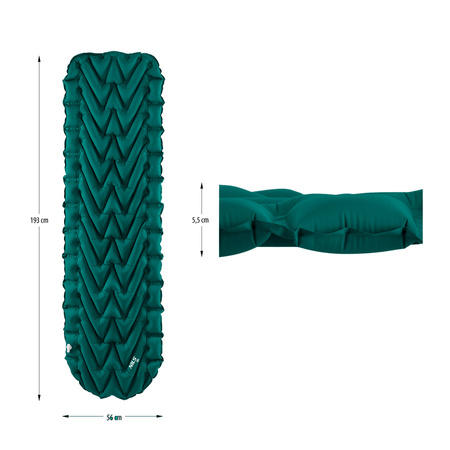 NILS Mata Turystyczna Pompowana Materac Pod Namiot