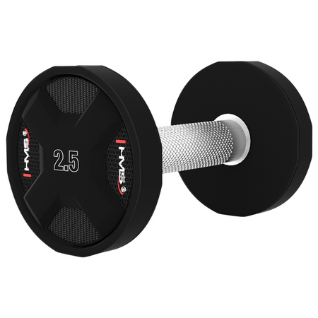 Ciężarki Hantle Poliuretanowa Do Ćwiczeń Treningu Siłowego Zestaw 2x2.5 kg