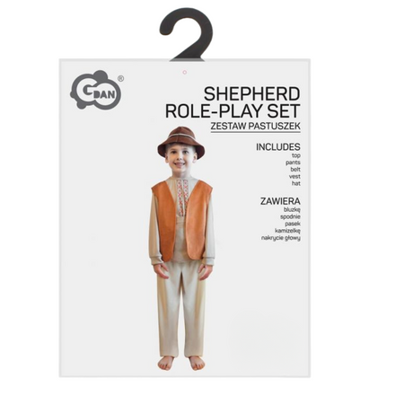 Pastuszek Strój Na Jasełka Bal Świętych Przebranie Józef Dla Dziecka GODAN