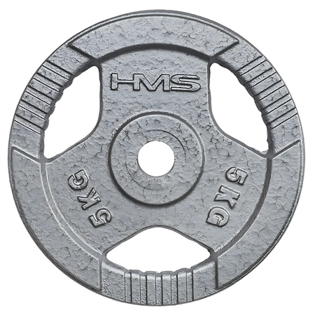 Obciążenie Żeliwne Talerz Hammertone Na Gryf Do Treningu Siłowego 5 kg HMS