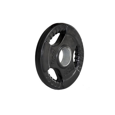 HMS Talerz Olimpijski Ogumowany Obciążeniowy Na Gryf Sztangę 2,5 kg