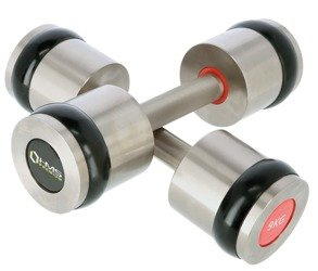 Hantle Hantelki Ciężarki Chromowane Do Ćwiczeń Treningu Siłowego 2 x 9 kg