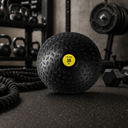 Slam Ball Piłka Lekarska Do Ćwiczeń Fitness Treningu Crossfit 30 kg HMS