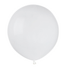 Balony Białe Klasyczne Pastelowe Balony 19" na Ślub Wesele GEMAR 50 szt.