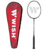 Rakieta Do Gry W Badmintona Wysokomodułowy Grafit + Pokrowiec WISH