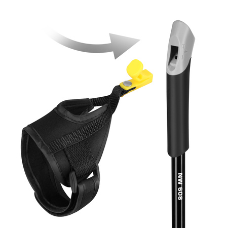 Kije Kijki Teleskopowe Nordic Walking Regulowane NILS