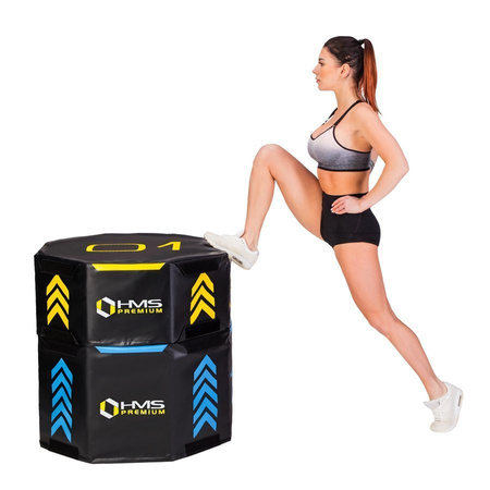 HMS Zestaw 3 Skrzyń Plyometrycznych Oktagonalnych