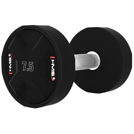 Ciężarki Hantle Poliuretanowe Do Ćwiczeń Treningu Siłowego Zestaw 2x7,5 kg