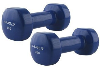 Hantle Ciężarki Do Ćwiczeń Hantelki Winylowe Antypoślizgowe Zestaw 2x3 kg	