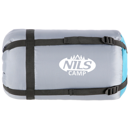 Śpiwór Turystyczny Koperta Z Kapturem 205x75 cm + Karimata