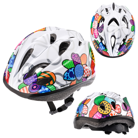 Kask Rowerowy Regulowany Dziecięcy Otwory Wentylacyjne + Zestaw Ochraiaczy