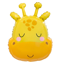 Balon Foliowy Żyrafa Na Przyjęcie Urodziny Imprezę Dla Dziecka 53x40 cm