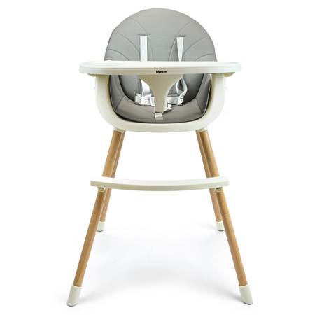 MERKAN Krzesełko Stalowe Fotelik Do Karmienia Z Blatem 3w1 Dla Dziecka