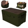 Skrzynia Pojemnik Pudełko Do Przechowywania Transportowa Kempingowa 2w1 32L