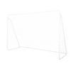 Siatka Do Bramki Piłkarskiej Metalowej Treningowej  Biała 215x152x76 cm