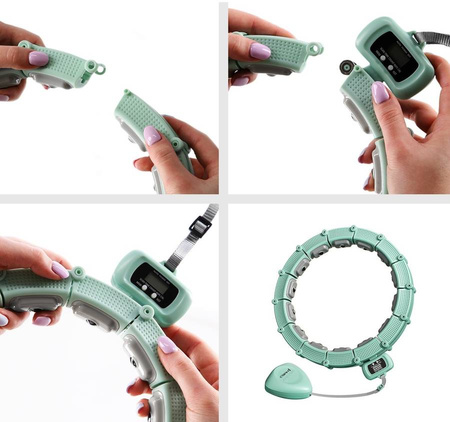 HMS Hula Hop Odchudzające Z Wypustkami i Obciążnikiem