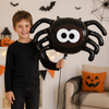 Balon Foliowy Czarny Uroczy Pająk Na Imprezę Halloween 89x47 cm GODAN
