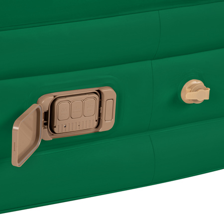 Materac Kempingowy Do Spania Dwuosobowy Z Wbudowaną Pompką Elektryczną