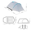 NILS Namiot Turystyczny 3 Osobowy Wodoodporny