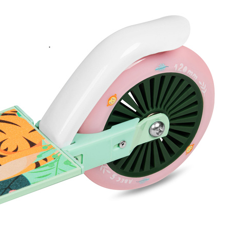 SPOKEY Dziecięca Hulajnoga Klasyczna Dwukołowa Rekreacyjna Z Frędzlami 125 mm