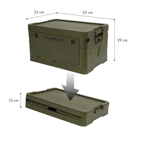 Skrzynia Pojemnik Pudełko Do Przechowywania Transportowa Kempingowa NILS