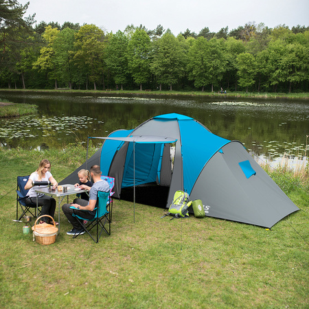 Duży Namiot Turystyczny 6 Osobowy Wodoodporny