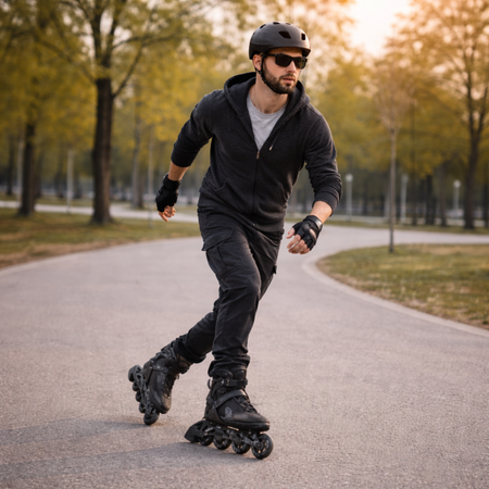 Łyżworolki Rolki Rekreacyjne Kauczukowe Kółka Dla Dorosłych Nils Extreme