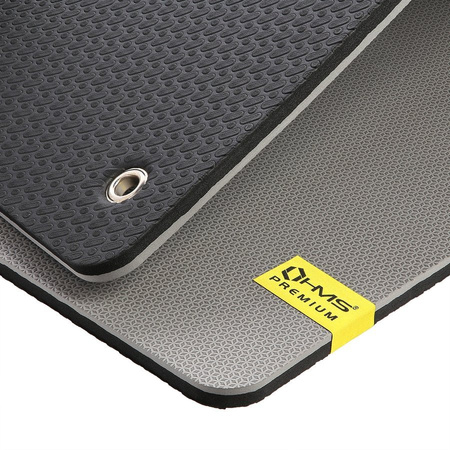 HMS Mata Do Ćwiczeń Fitness Jogi Antypoślizgowa Klubowa Z Otworami 120x60cm