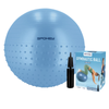 Piłka Gimnastyczna Do Ćwiczeń Fitness Z Wypustkami Anti-Burst 65cm + Pompka