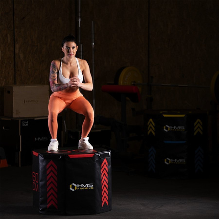 HMS Zestaw 3 Skrzyń Plyometrycznych Oktagonalnych