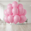 Balony Pastelowe Różowe Lateksowe Na Urodziny Chrzest GEMAR 12" - 100 szt.