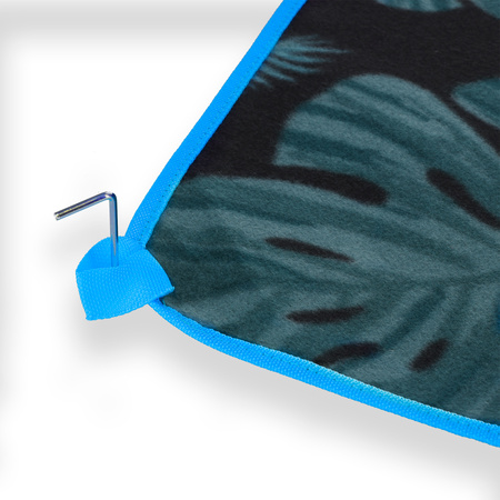 Koc Piknikowy Plażowy Wodoodporny Turystyczny Mata Z Izolacją 200x200 cm