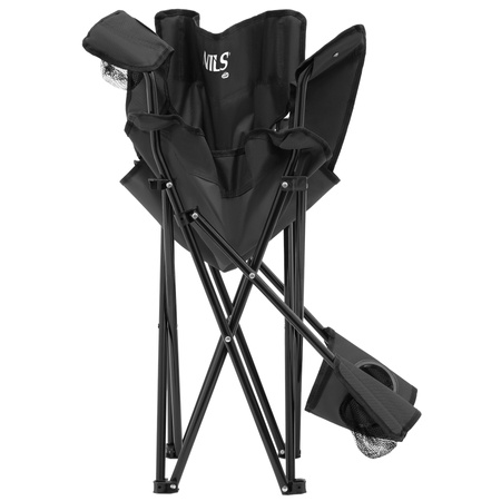 Krzesło Turystyczne Składane Kempingowe Plażowe Ogrodowe + Pokrowiec NILS