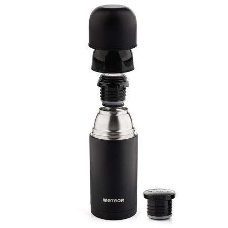 Termos Turystyczny Próżniowy Na Kawę Herbatę Napoje 750 ml 2 Kubki 24 H