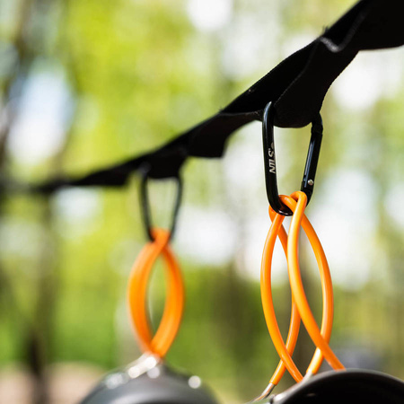 NILS Zestaw 2 szt. Karabińczyków Turystycznych Kempingowych Udźwig 3 kg