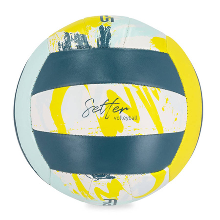 SPOKEY Piłka Siatkowa Rekreacyjna Do Siatkówki Rozmiar 5 + Pompka