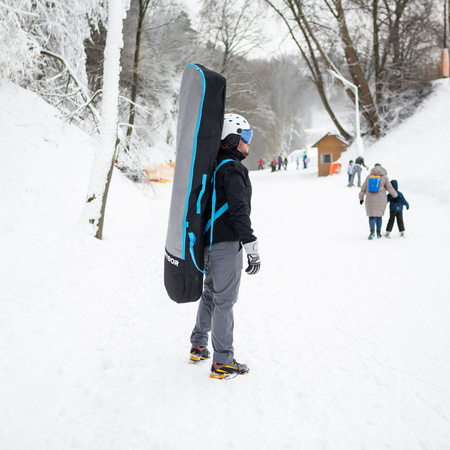 Pokrowiec Na Snowboard Torba Na Deskę Uniwersalny Z Uchwytem 167 cm METEOR