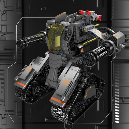 Mould King Klocki Konstrukcyjne Militarny Robot 3w1 588 Elemetów