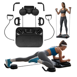 Wielofunkcyjna Platforma Do Ćwiczeń Z Linkami Uchwyty Do Planków Pompek HMS