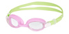 NILS Dziecięce Okularki Pływackie Do Pływania Na Basen Zielono-Fioletowe