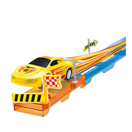 Tor Wyścigowy Samochodowy Pull Back Dla Dzieci 150 cm + Samochód TLD